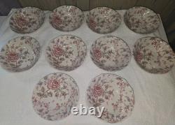 Johnson Brothers ROSE CHINTZ 23 Piece Set Dishwasher & Microwave Safe