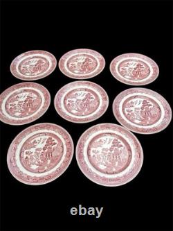 Johnson Brothers Red Willow China England/complete 8 Place Setting Serving Bowl