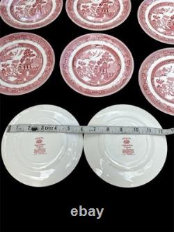 Johnson Brothers Red Willow China England/complete 8 Place Setting Serving Bowl