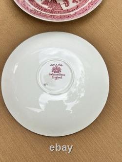 Johnson Brothers Red Willow China England/complete 8 Place Setting Serving Bowl