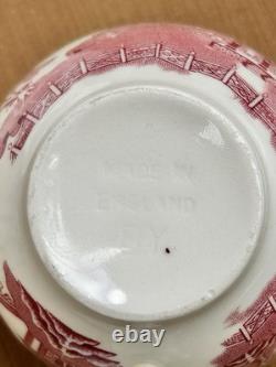 Johnson Brothers Red Willow China England/complete 8 Place Setting Serving Bowl