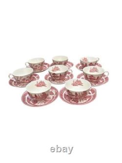 Johnson Brothers Red Willow China England/complete 8 Place Setting Serving Bowl