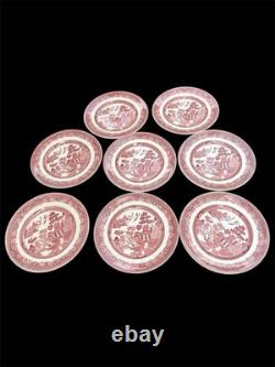 Johnson Brothers Red Willow China England/complete 8 Place Setting Serving Bowl