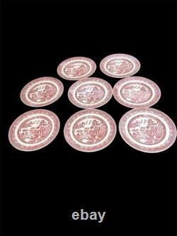 Johnson Brothers Red Willow China England/complete 8 Place Setting Serving Bowl
