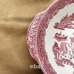 Johnson Brothers Red Willow China England/complete 8 Place Setting Serving Bowl