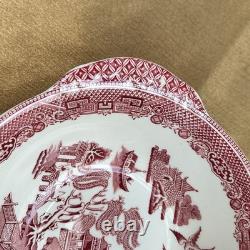 Johnson Brothers Red Willow China England/complete 8 Place Setting Serving Bowl