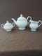 Johnson Brothers Regency White Swirl Three Piece Tea Set