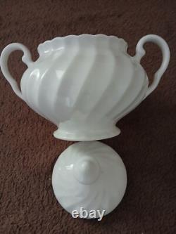 Johnson Brothers Regency White Swirl Three Piece Tea Set