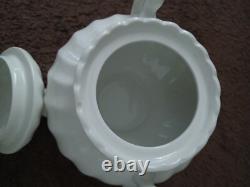 Johnson Brothers Regency White Swirl Three Piece Tea Set