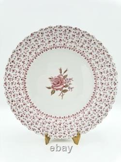 Johnson Brothers Rose Bouquet Pink Dinner Plates 9 7/8, Set of 6