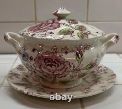 Johnson Brothers Rose Chintz 30 Piece Lot Pre-Owned Spring Valentine's Day