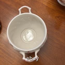 Johnson Brothers Rose Chintz 5 Pcs Coffe Set (Creamer, sugar and Coffee Pot)