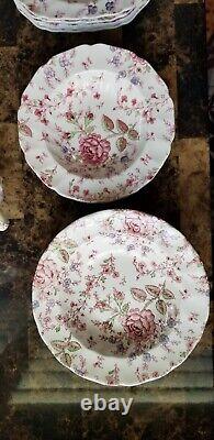 Johnson Brothers Rose Chintz 69 pieces at $400.00 local pickup only