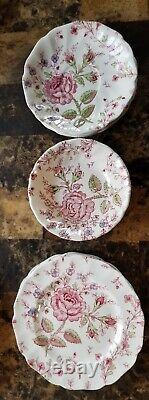 Johnson Brothers Rose Chintz 69 pieces at $400.00 local pickup only