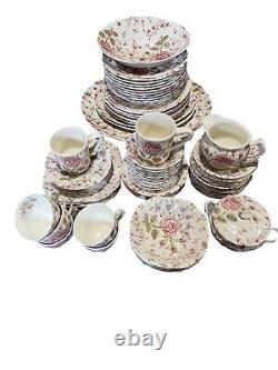 Johnson Brothers Rose Chintz China Pieces