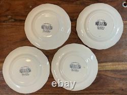 Johnson Brothers Rose Chintz Ironstone made in England 24 Piece Black Label O1