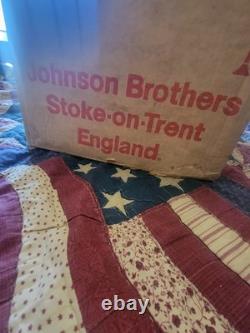 Johnson Brothers Rose Chintz pattern 4 Person Iced Tea Set New Original Box