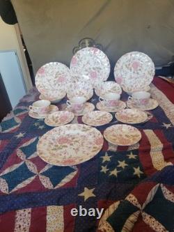 Johnson Brothers Rose Chintz pattern 4 Person Iced Tea Set New Original Box