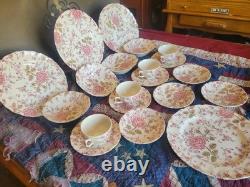 Johnson Brothers Rose Chintz pattern 4 Person Iced Tea Set New Original Box
