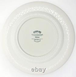 Johnson Brothers SET of 8 BLUE WILLOW 10.25 Dinner Plates Oriental IMPERFECTION