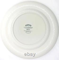 Johnson Brothers SET of 8 BLUE WILLOW 10.25 Dinner Plates Oriental IMPERFECTION