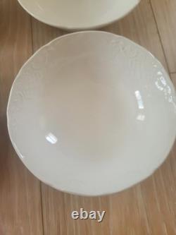 Johnson Brothers Set of 6 Richmond White Cereal Bowls 6 3/8 VERY NICE