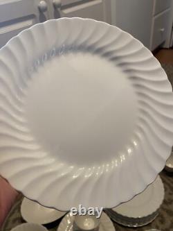 Johnson Brothers Snowhite Regency Eight Place Settings Plus Servings Pcs