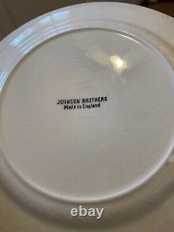 Johnson Brothers Snowhite Regency Eight Place Settings Plus Servings Pcs
