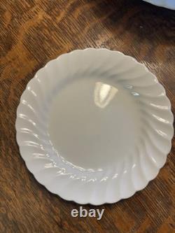 Johnson Brothers Snowhite Regency Ironstone Dinner Set White England