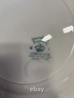 Johnson Brothers Snowhite Regency Ironstone Dinner Set White England
