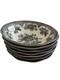 Johnson Brothers Soup Cereal Bowl 6 1/2 Inch Asiatic Pheasant Black Set Of 6