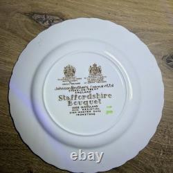 Johnson Brothers Staffordshire Bouquet 24 Piece Lunch for 4 GREAT (Read)