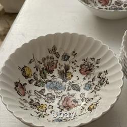 Johnson Brothers Staffordshire Bouquet Ironstone Dinner Set England