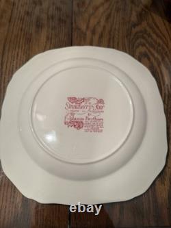 Johnson Brothers Strawberry Fair HUGE Set Made in England 55 pieces