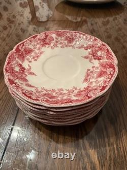 Johnson Brothers Strawberry Fair HUGE Set Made in England 55 pieces