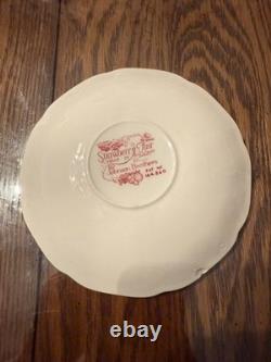 Johnson Brothers Strawberry Fair HUGE Set Made in England 55 pieces
