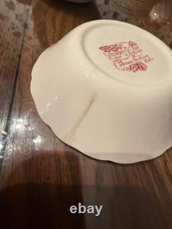 Johnson Brothers Strawberry Fair HUGE Set Made in England 55 pieces