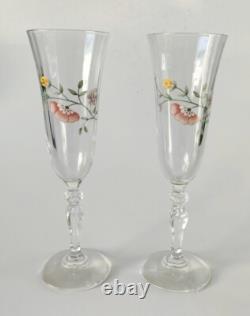 Johnson Brothers Summer Chintz Champagne Glasses X 6
