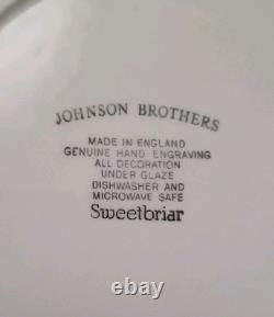 Johnson Brothers Sweetbriar Collection Set Of 12 Different Size Plates
