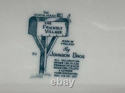 Johnson Brothers THE FRIENDLY VILLAGE England 15 Piece Lot Plates, Bowls