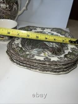 Johnson Brothers The Friendly Village 22 Pc Set Village Green England