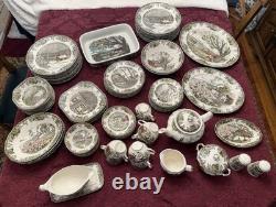 Johnson Brothers The Friendly Village Dinnerware Collection 88 Piece Set