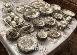 Johnson Brothers The Friendly Village Dinnerware Collection 88 Piece Set