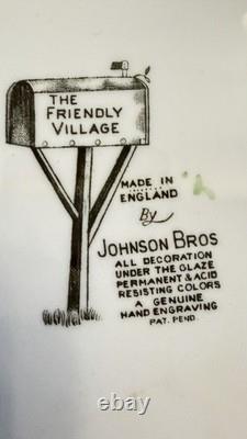 Johnson Brothers The Friendly Village Dinnerware Collection LARGE LOT