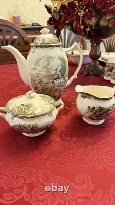 Johnson Brothers The Friendly Village Dinnerware Collection LARGE LOT