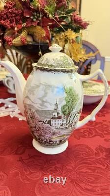 Johnson Brothers The Friendly Village Dinnerware Collection LARGE LOT