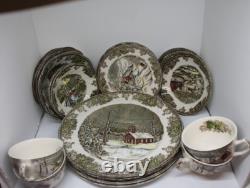 Johnson Brothers The Friendly Village England 23 piece Dinnerware