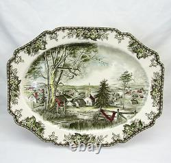 Johnson Brothers The Friendly Village Turkey Platter Large 20 x 15.5