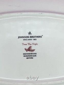 Johnson Brothers Twas The Night 12.5 Lg Sandwich Tray