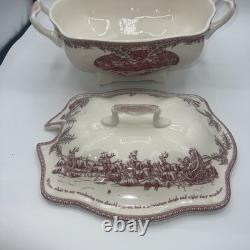 Johnson Brothers'Twas The Night Before Christmas 4qt Soup Tureen 12x8.5x7.5